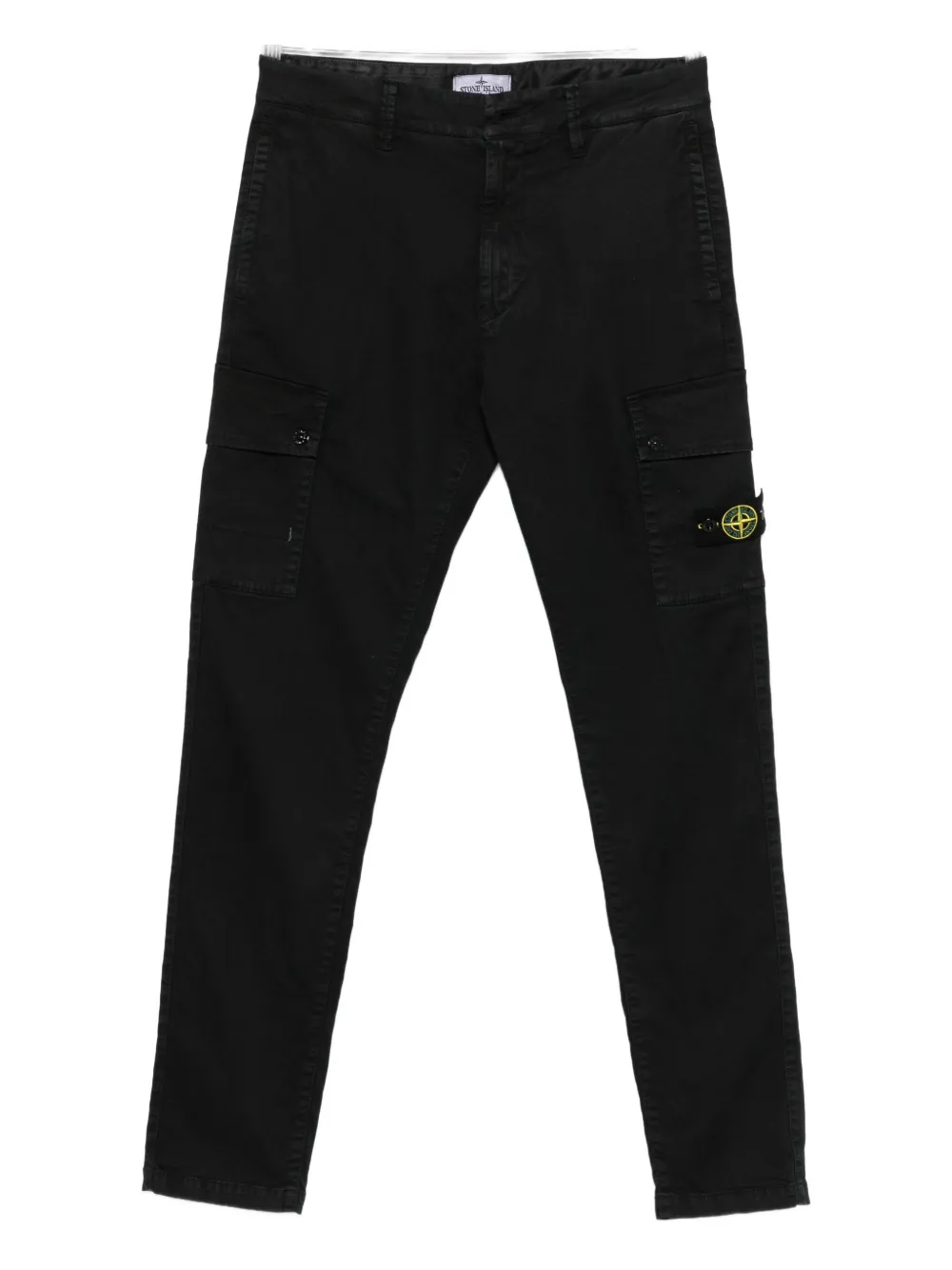 Stone Island Junior cargo pocket trousers | Black | Image 1