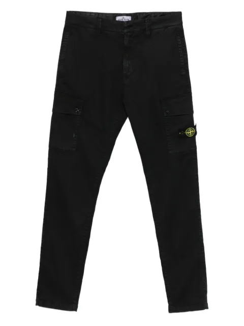 Stone Island Junior pantalon à poches cargo