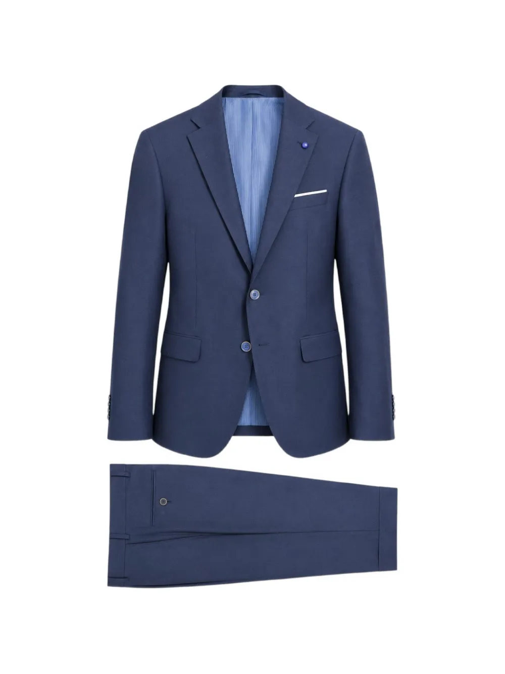 ETIEM TEXTIL S.L. single-breasted tailored suit - Blu