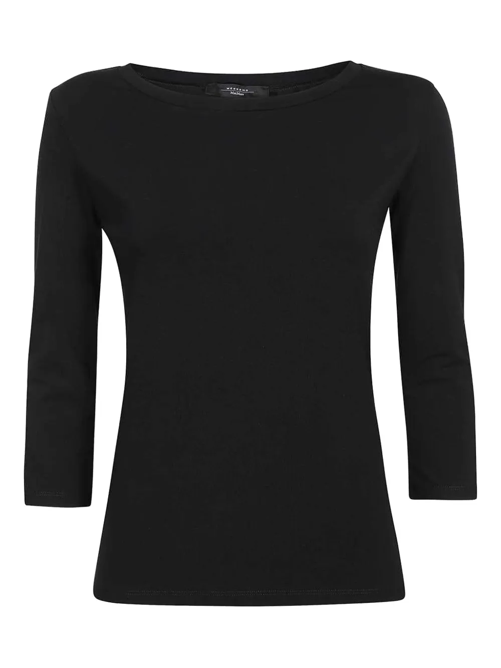 Weekend Max Mara three-quarter sleeve T-shirt Zwart