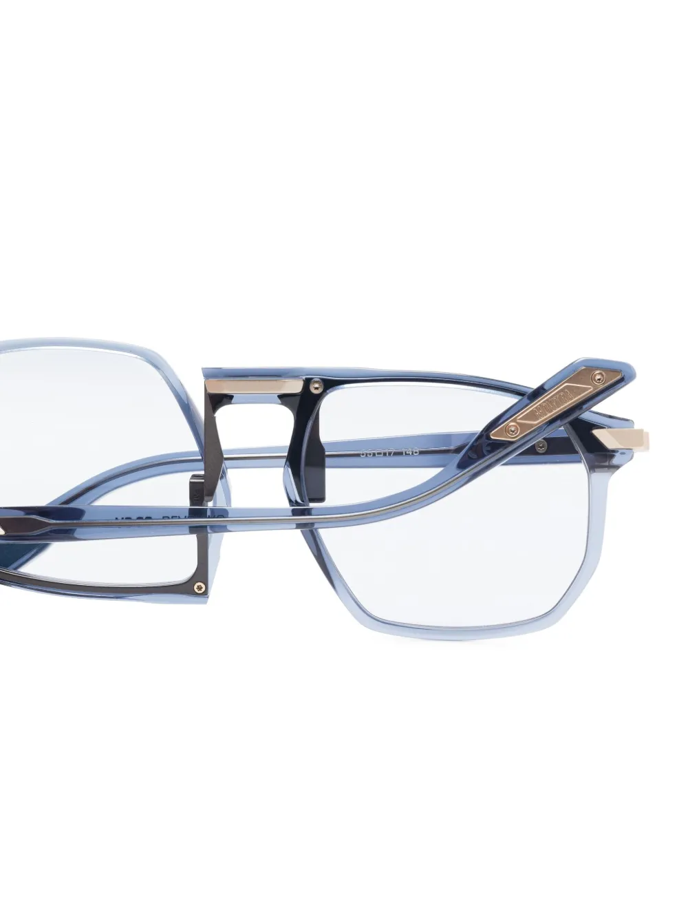  Movitra Geometric-frame Sunglasses - Blue 
