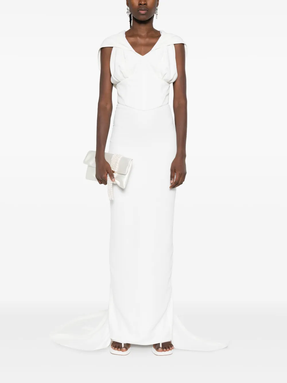 Vestiaire d'un Oiseau Libre hooded sleeveless gown | Evening Dresses | Image 2