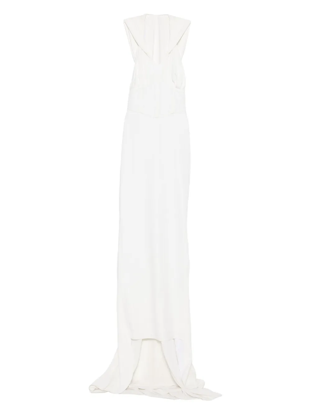 Vestiaire d'un Oiseau Libre hooded sleeveless gown | White | Image 1