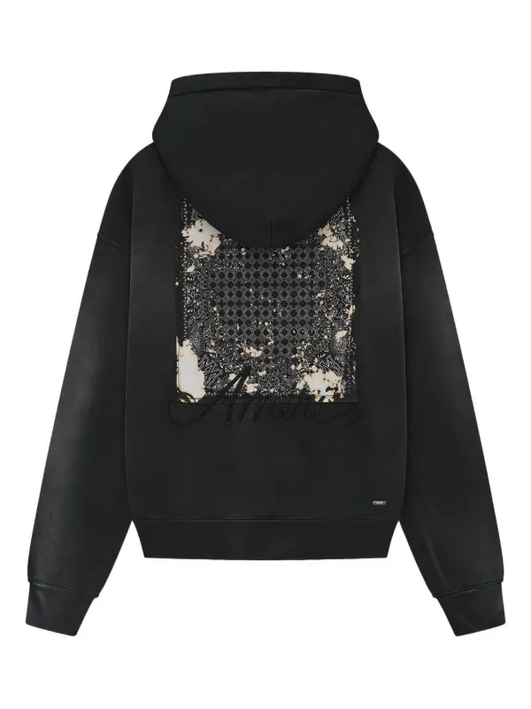 AMIRI パーカーブラック AMIRI ロゴ パーカー | ブラック | FARFETCH JP