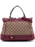 Gucci Pre-Owned 2016-2025 GG Canvas Mayfair satchel - Brown