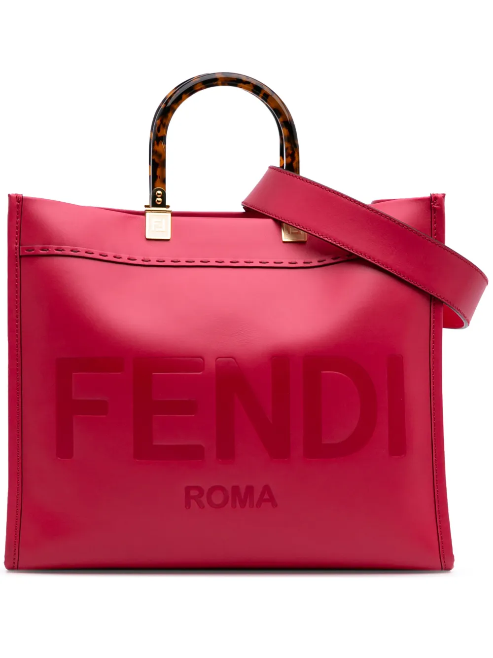 2010-2025 Medium Leather Sunshine Shopper Tote satchel