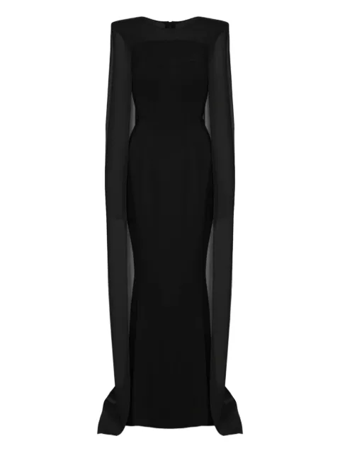 Vestiaire d'un Oiseau Libre cape maxi dress