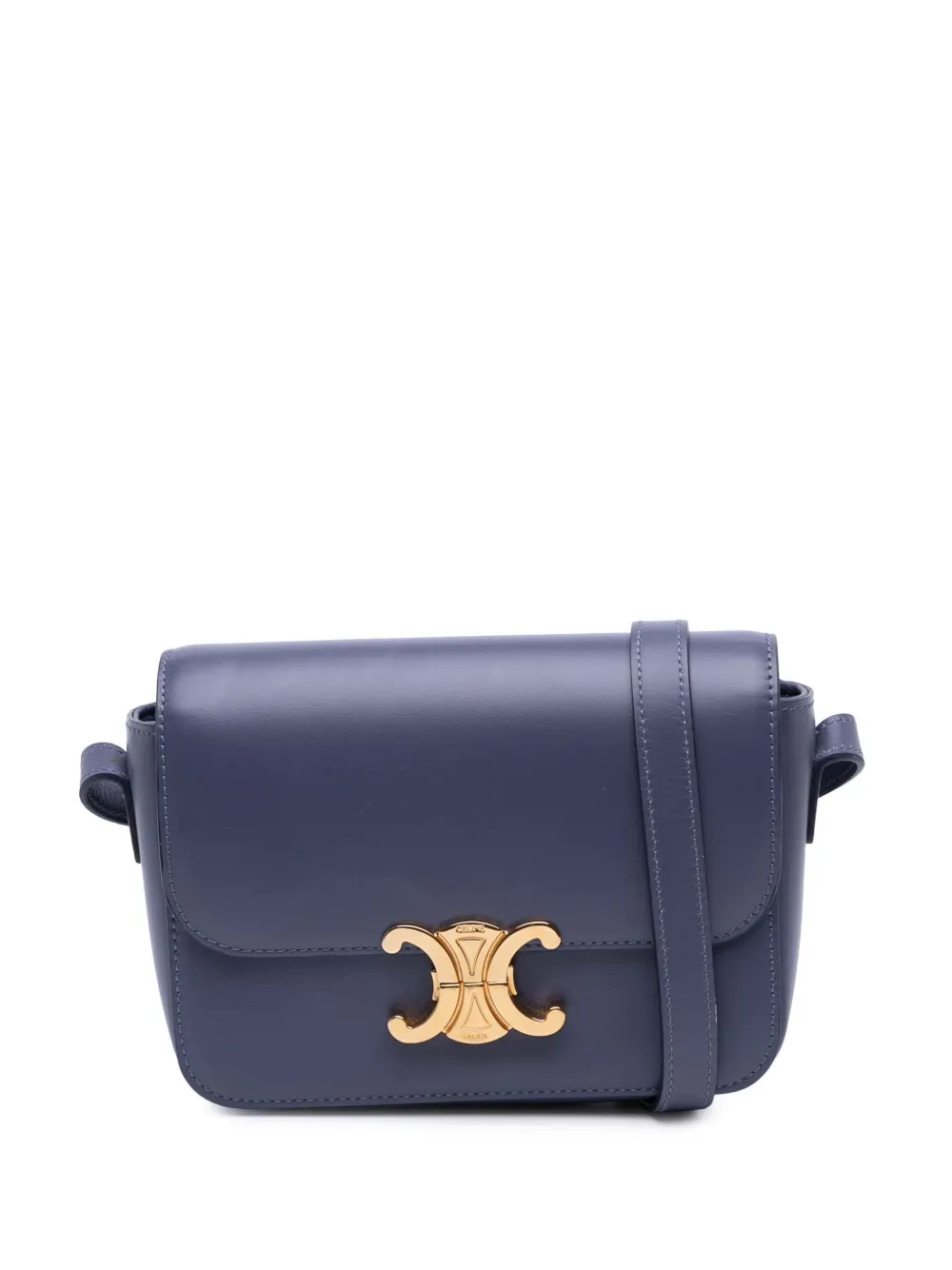 2019 Teen Shiny Calfskin Triomphe crossbody bag