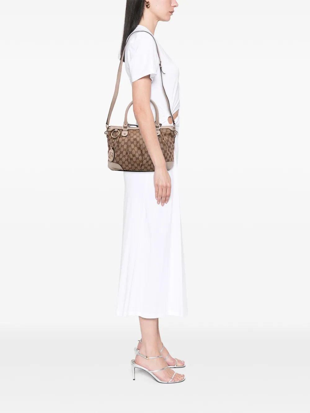 Gucci Pre-Owned 2016-2025 GG Canvas Sukey satchel | Pre-Owned | Image 2