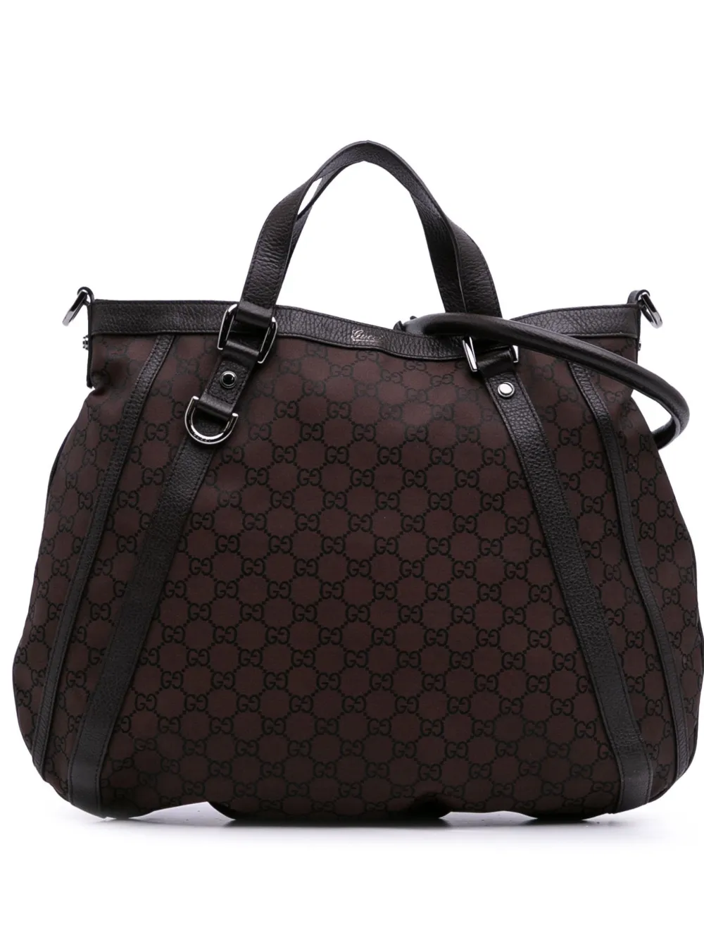 2016-2025 GG Canvas Abbey D Ring Convertible satchel