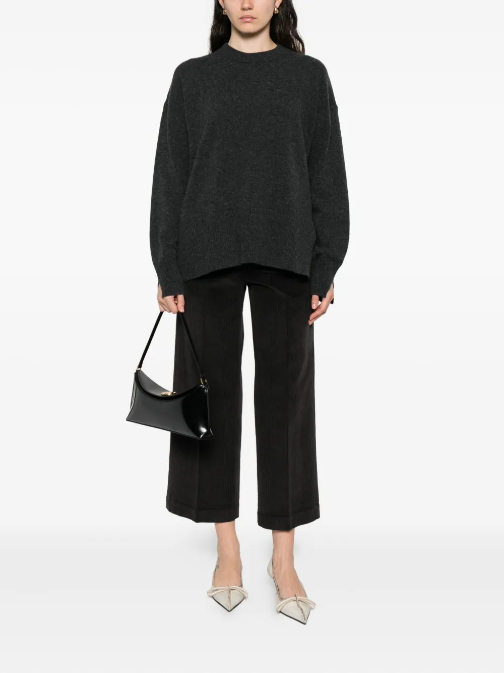 Cellar Door corduroy wide-leg trousers - Bruin
