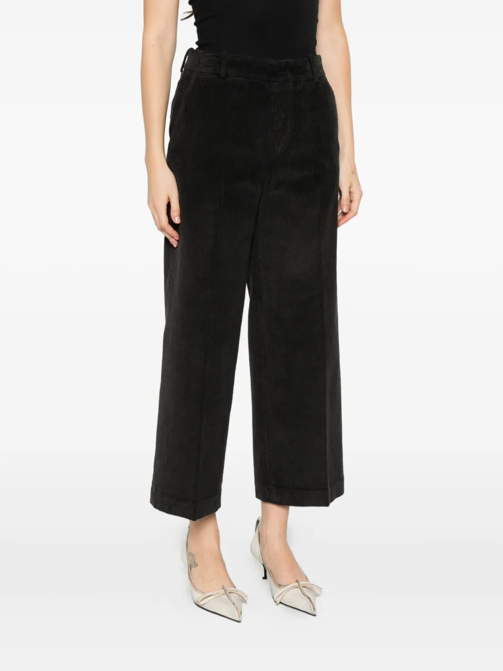 Cellar Door Ribfluwelen broek Bruin