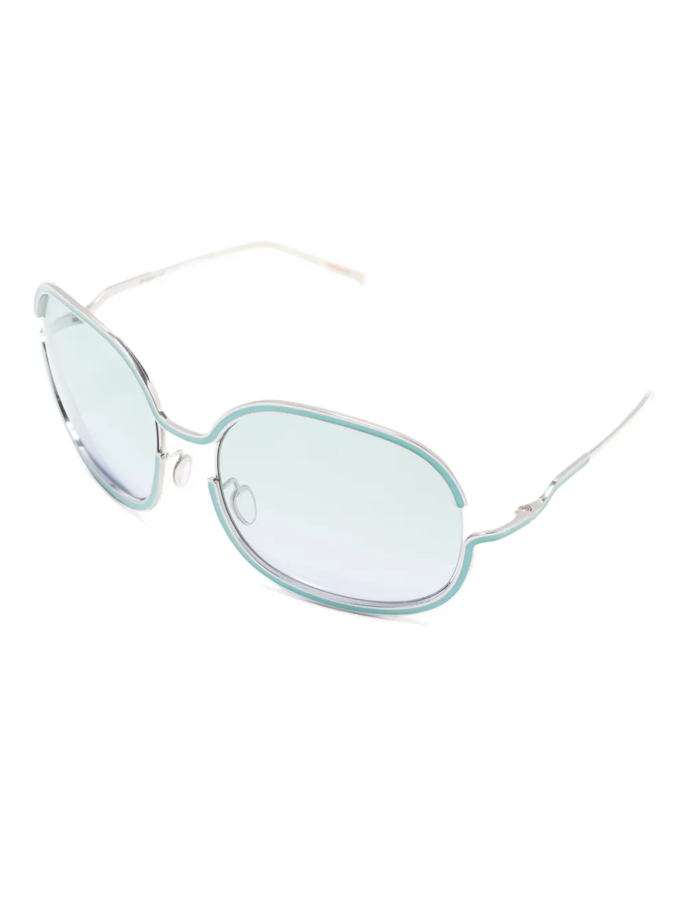 Christian Roth round-frame sunglasses - Blauw