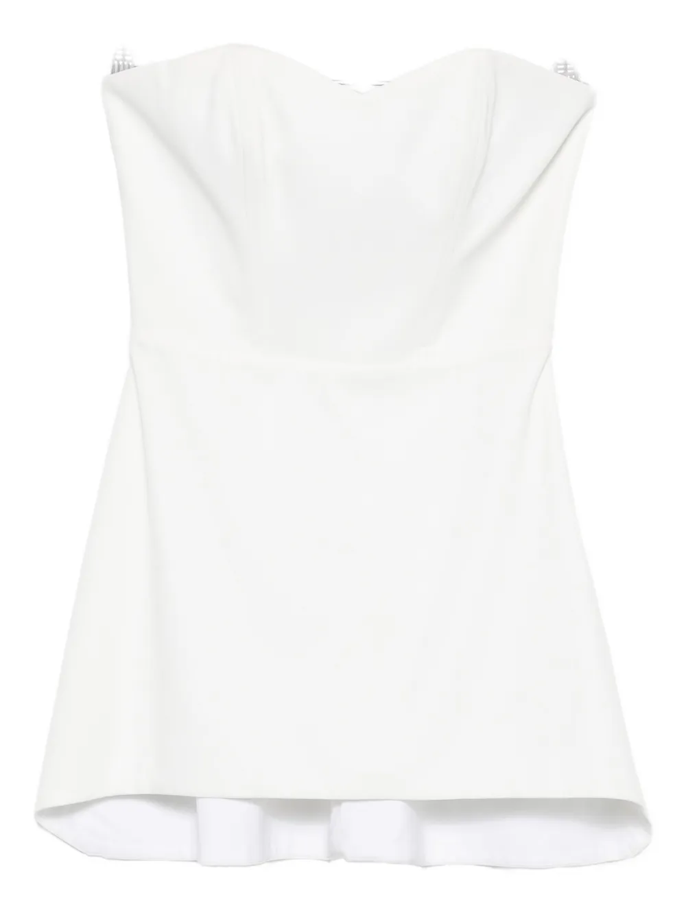 Vestiaire D'un Oiseau Libre Corset Dress In White