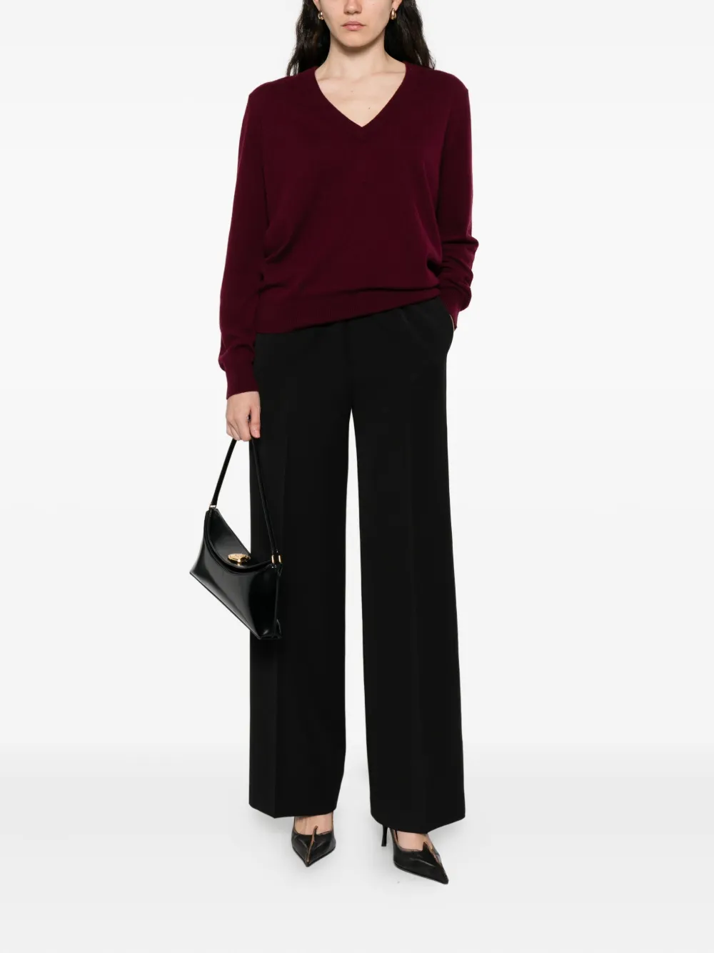Cellar Door elasticated-waist trousers - Zwart