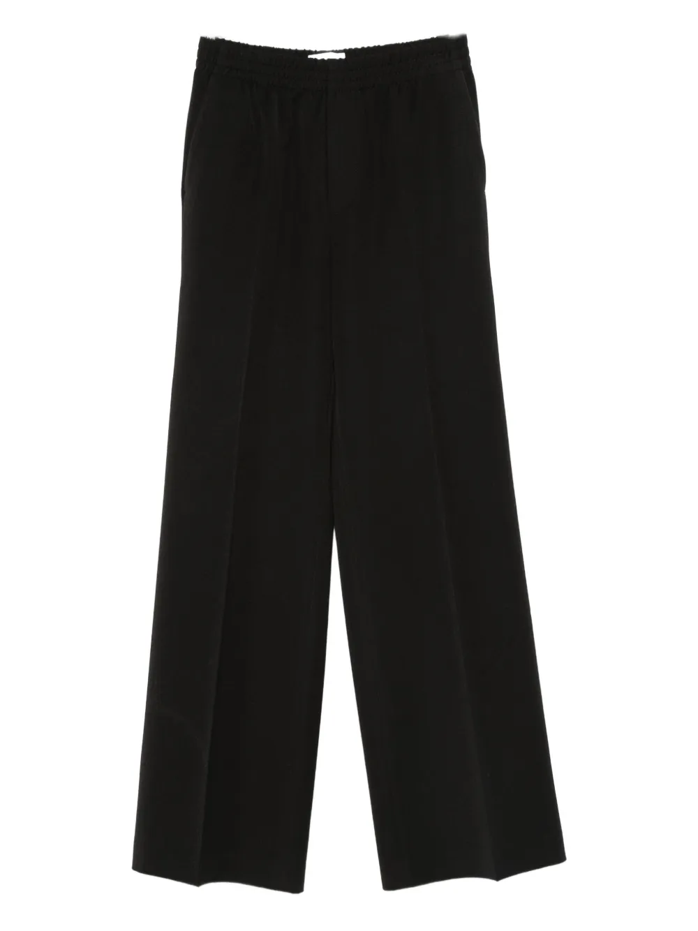 Cellar Door Elasticated-waist Trousers In Black