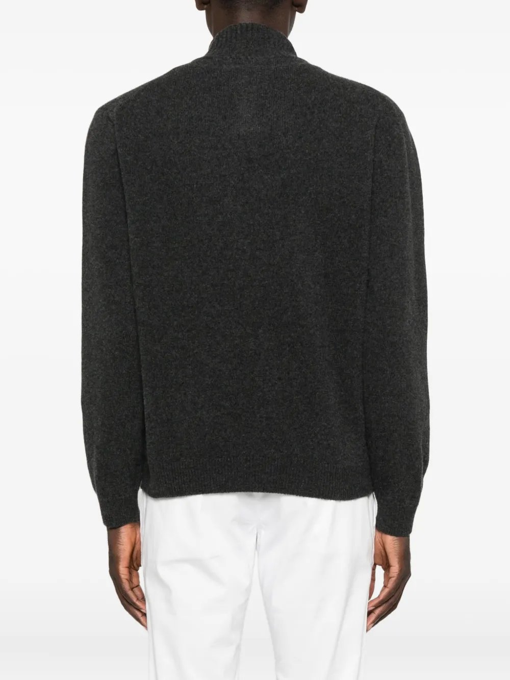 Daniele Fiesoli High-neck Sweater In Gray