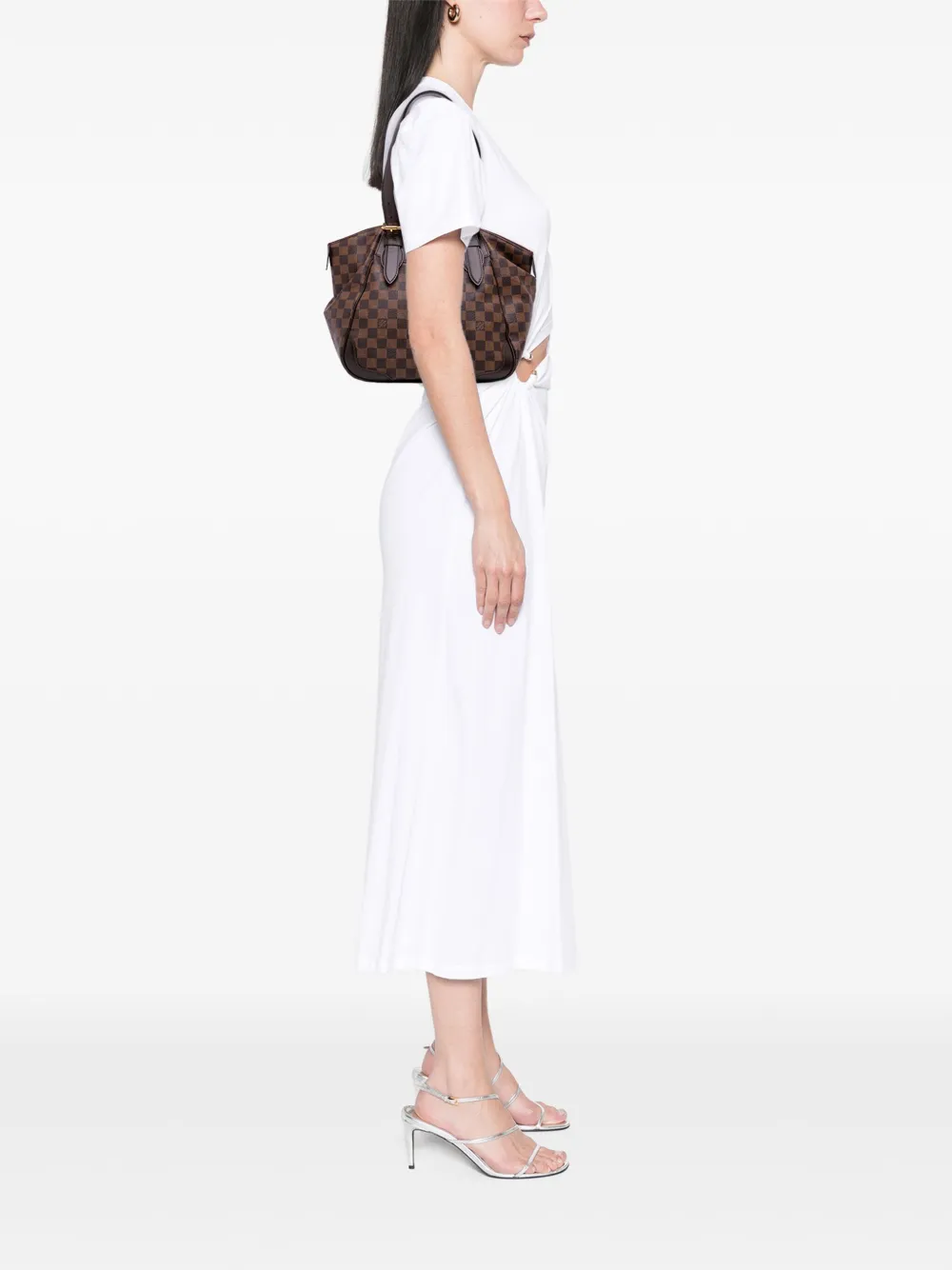Louis Vuitton Pre-Owned 2010 Damier Ebene Verona MM shoulder bag | Pre-Owned | Image 2