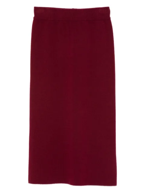Daniele Fiesoli merino-cashmere-blend pencil midi skirt