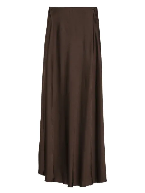 Daniele Fiesoli satin midi skirt