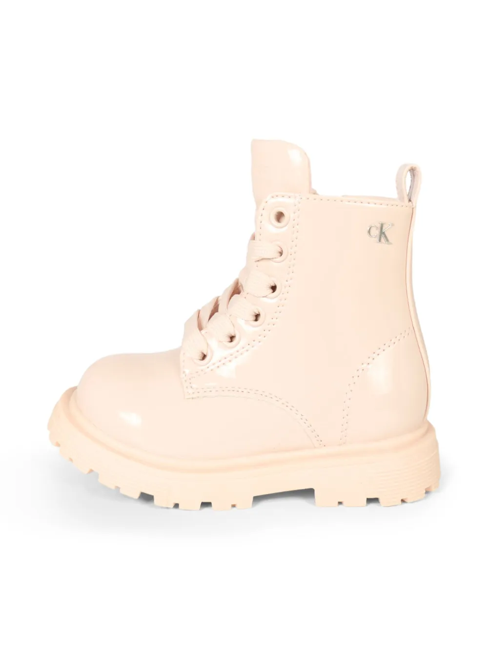 Calvin Klein Kids lace-up ankle boots Pink