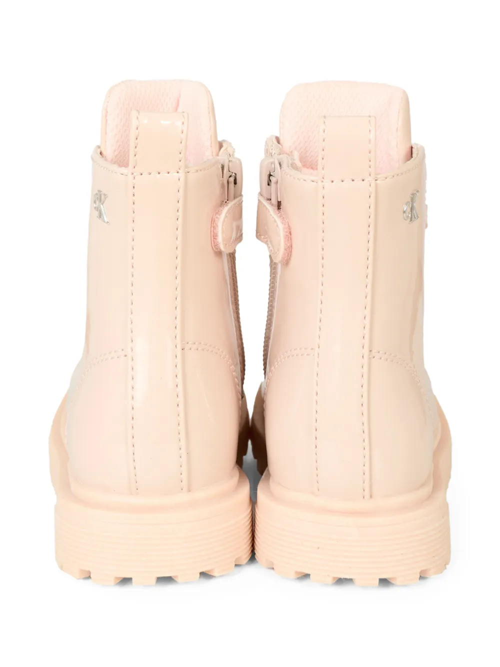 Calvin Klein Kids lace-up ankle boots Pink