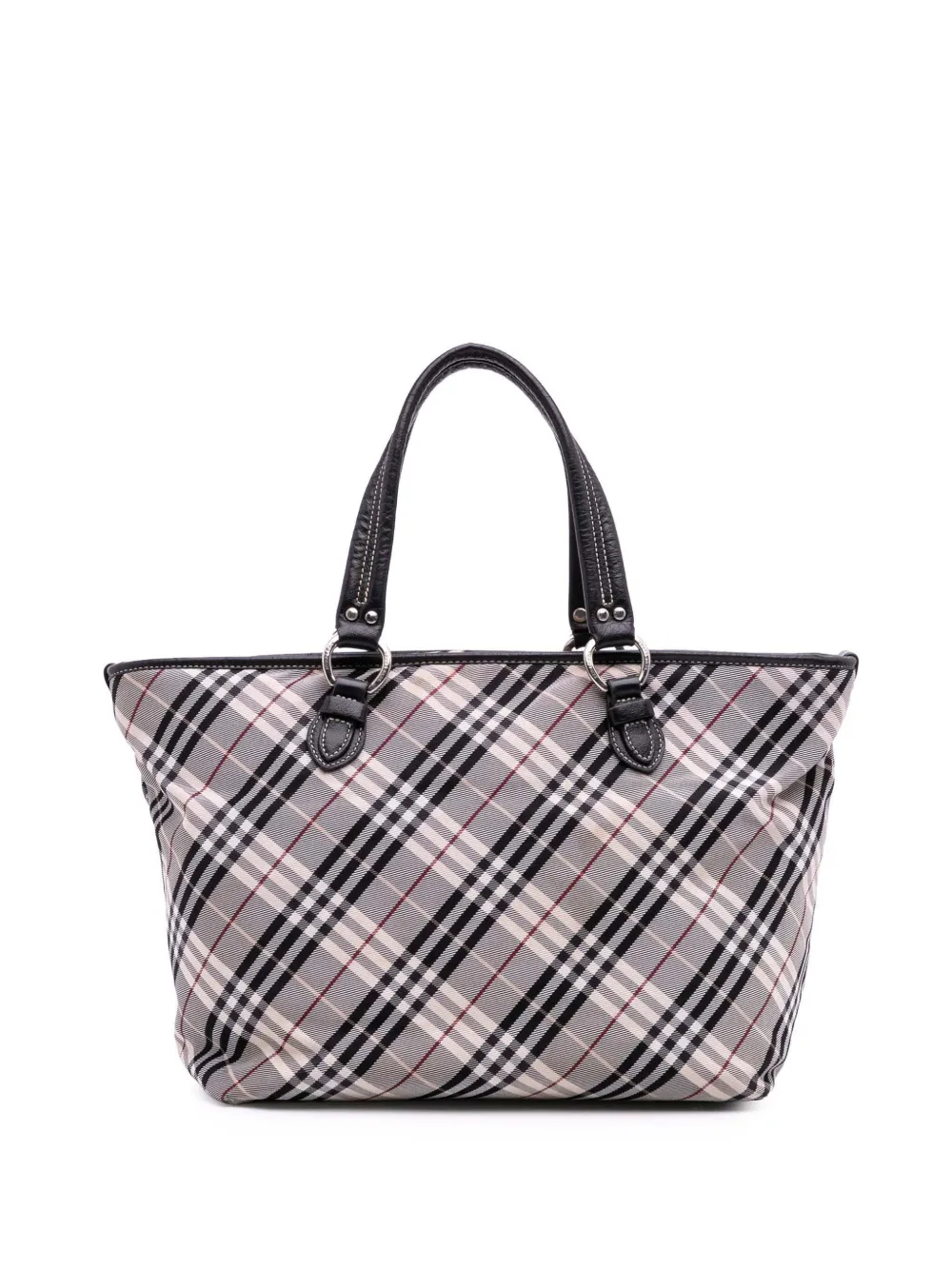 Burberry Pre-Owned 2000-2017 Nova Check Canvas tote bag - グレー Burberry Pre-Owned 2000-2017 Nova Check Canvas tote bag - グレー