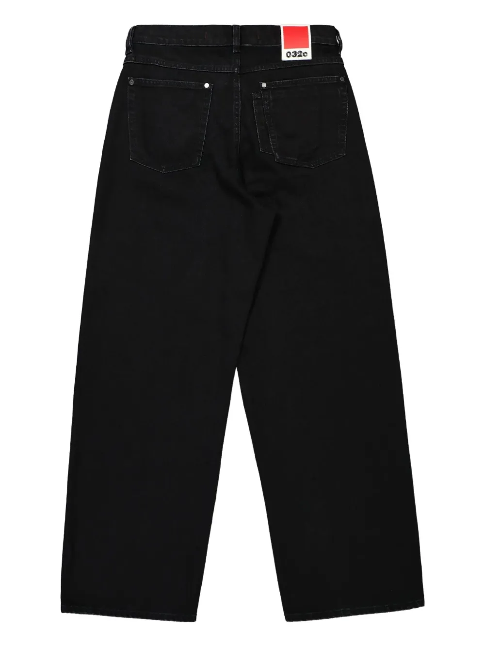 032c Down To Earth five-pocket jeans - Zwart