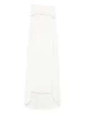 Vestiaire d'un Oiseau Libre off-the-shoulder cape dress - White