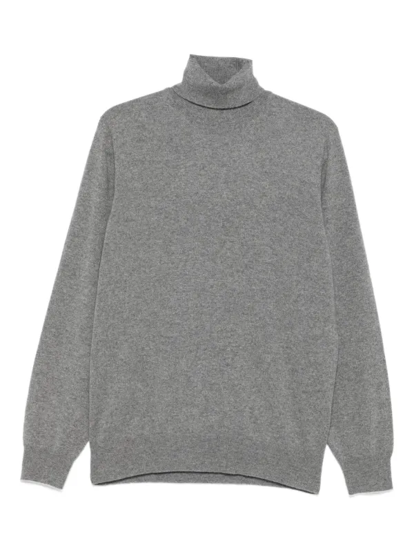 Brunello Cucinelli タートルネック カシミアセーター | グレー