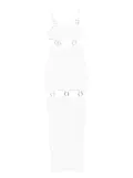 Vestiaire d'un Oiseau Libre ring-detail dress - White
