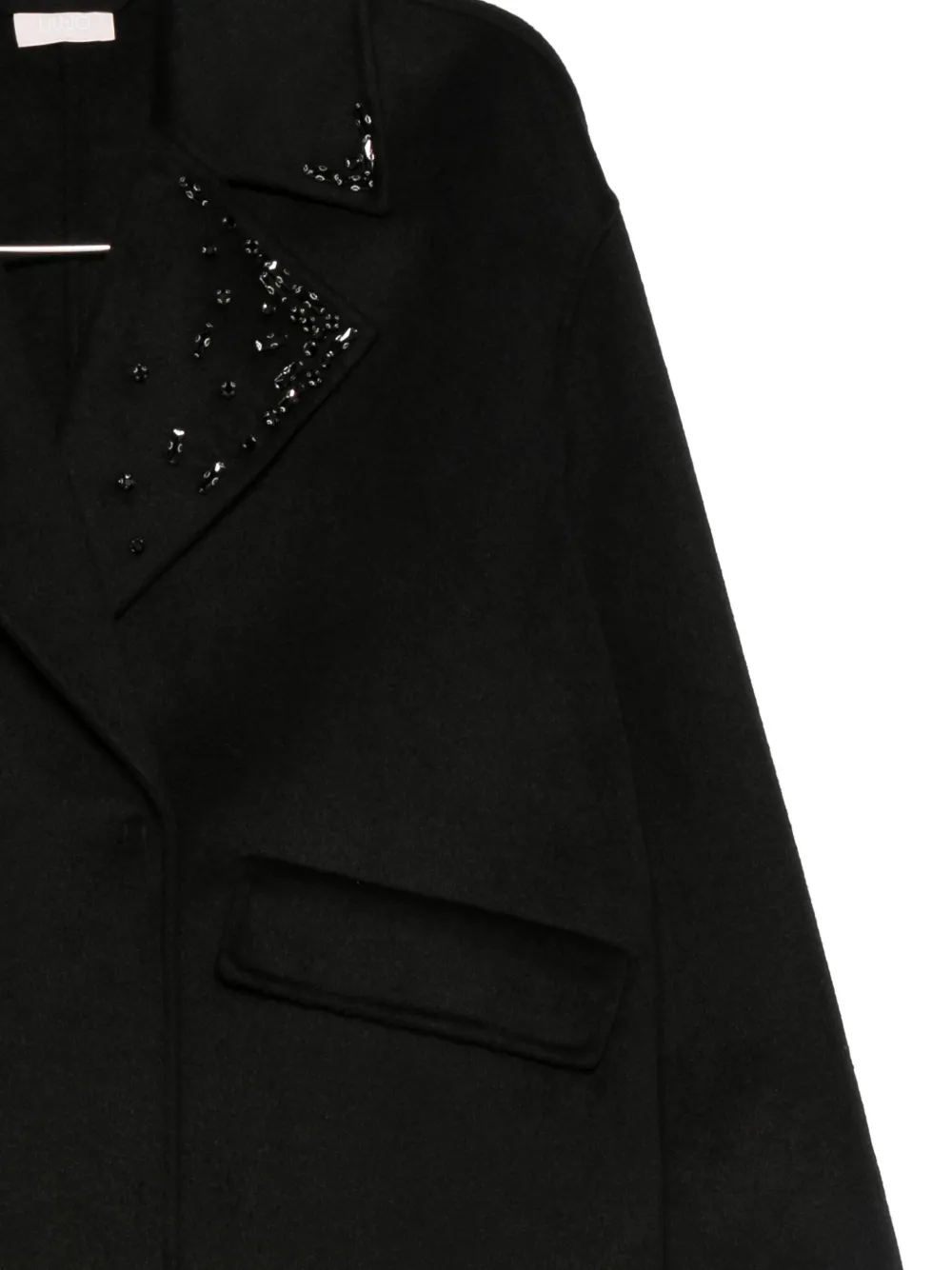 Liu •jo Sequin-embellishment Jacket In Black