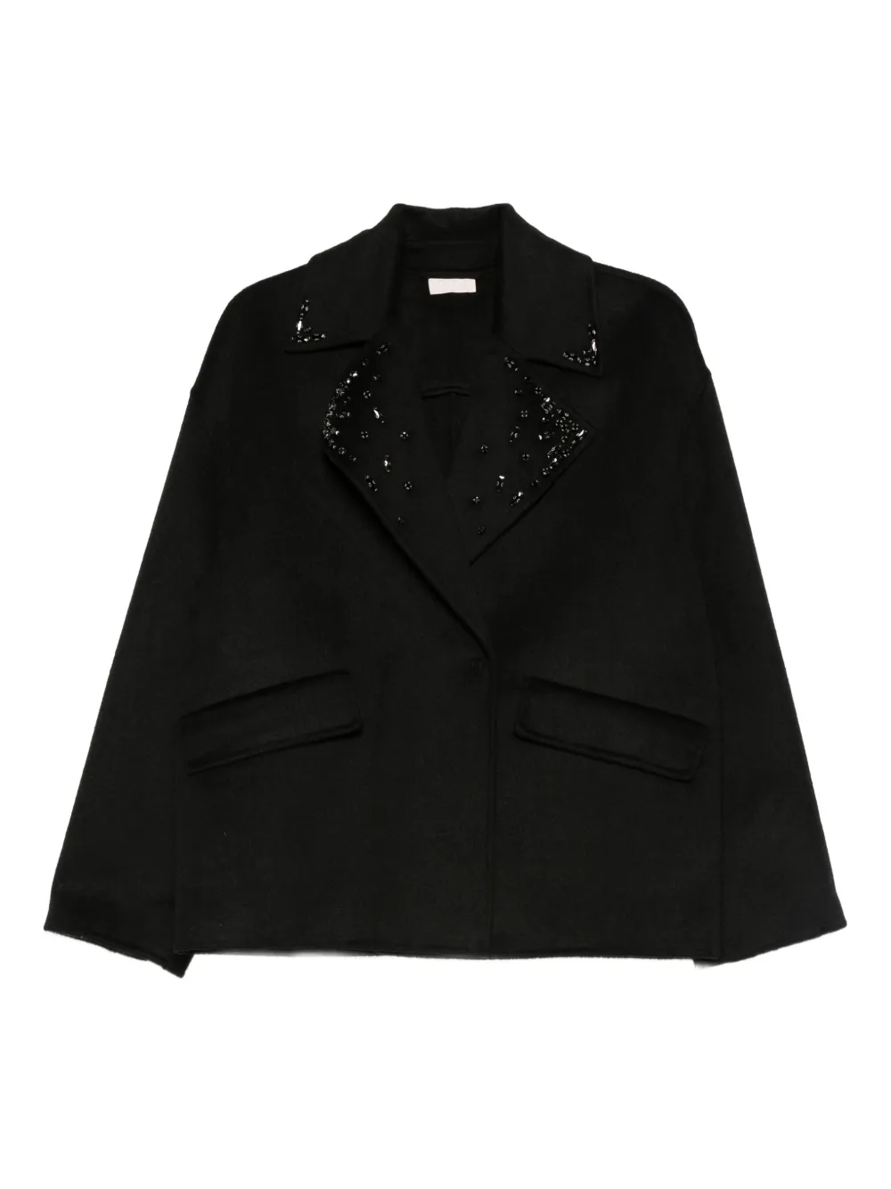 LIU JO sequin-embellishment jacket | Black | Image 1