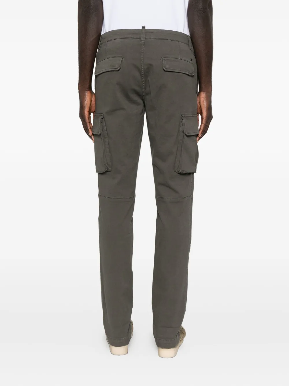 Mason's Cargo Trousers In Gray