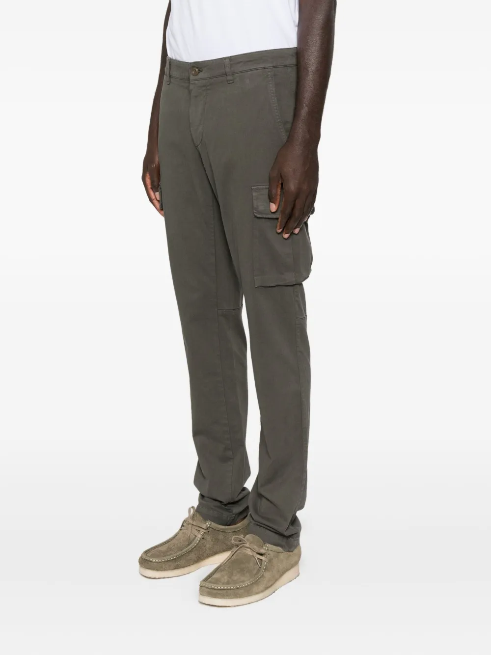 Mason's Cargo Trousers In Gray