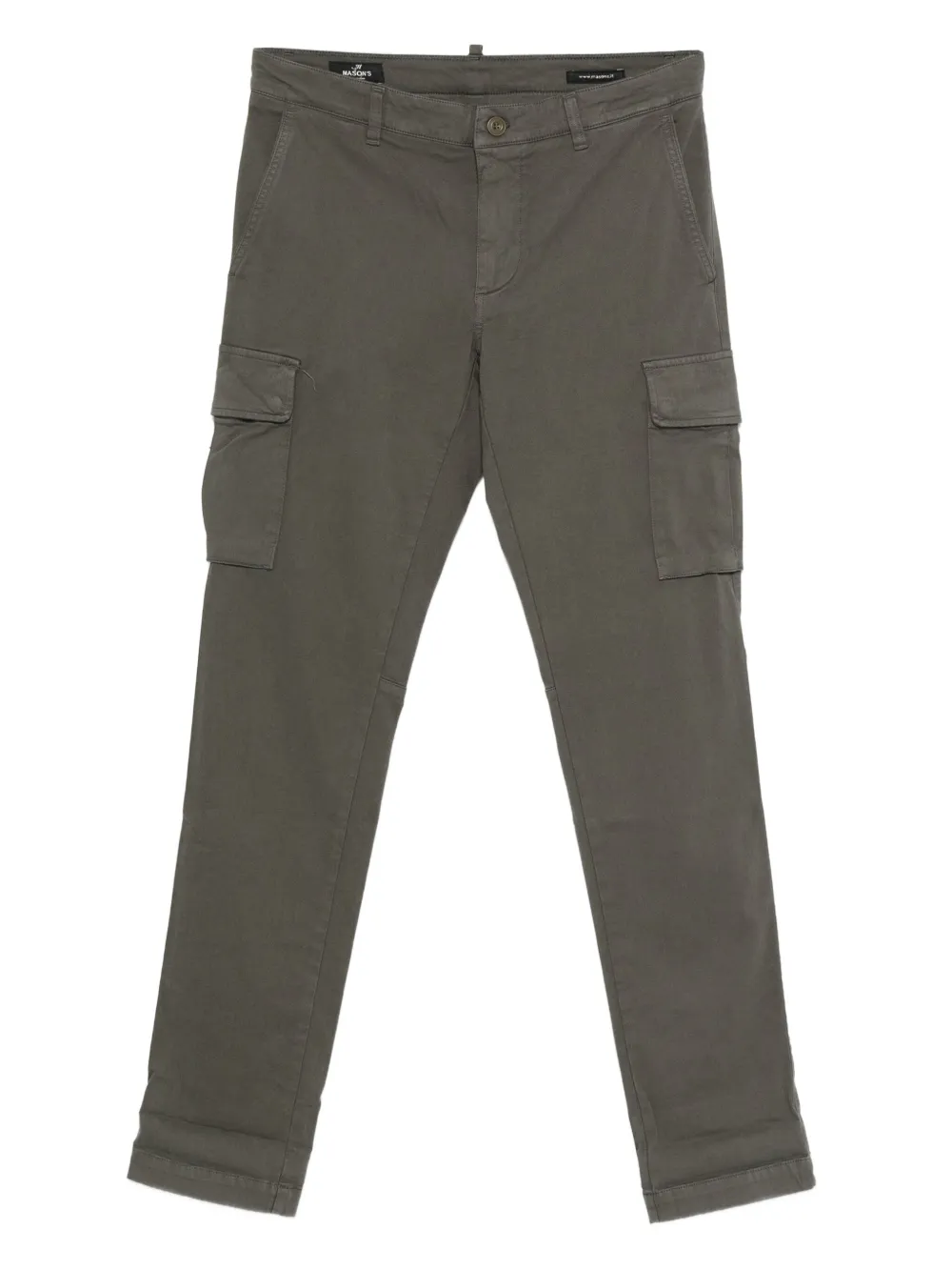 Mason's Cargo Trousers In Gray