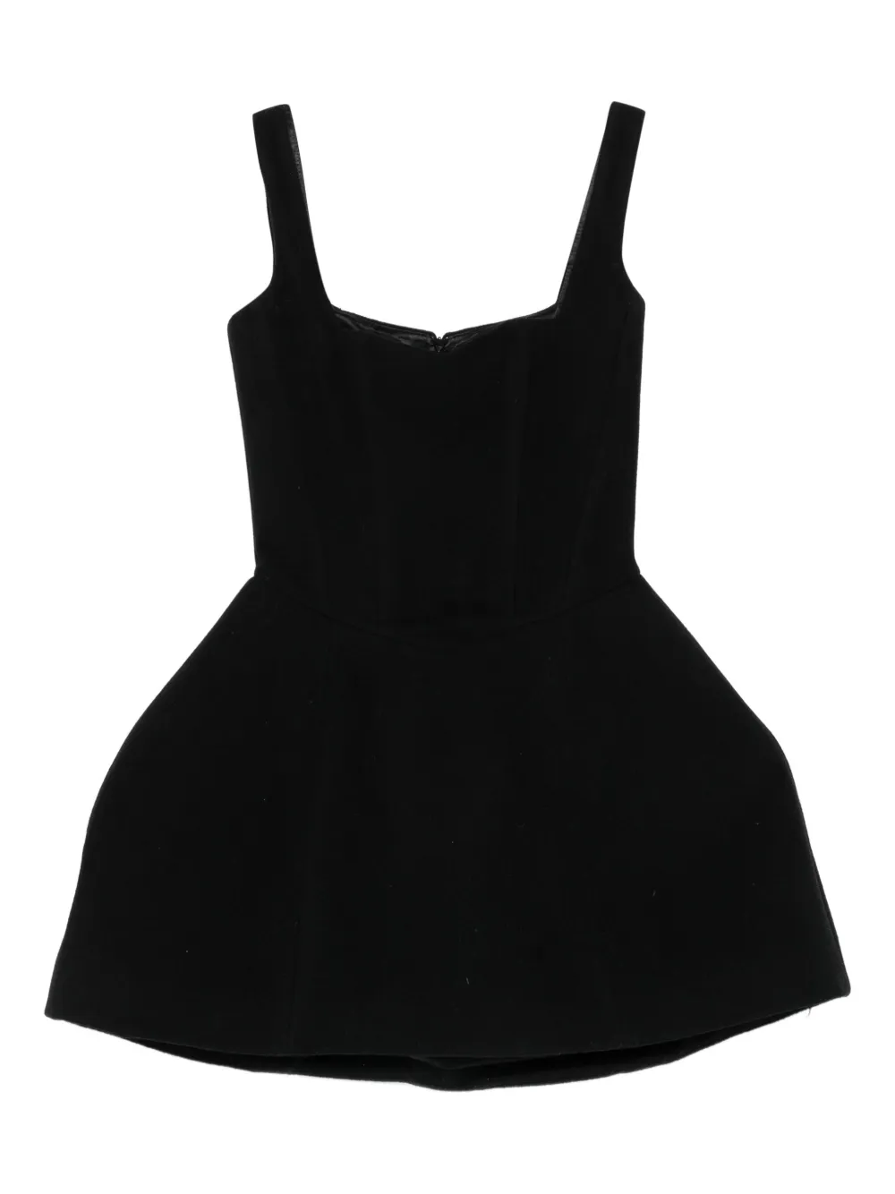 Vestiaire d'un Oiseau Libre square-neck dress | Black | Image 1