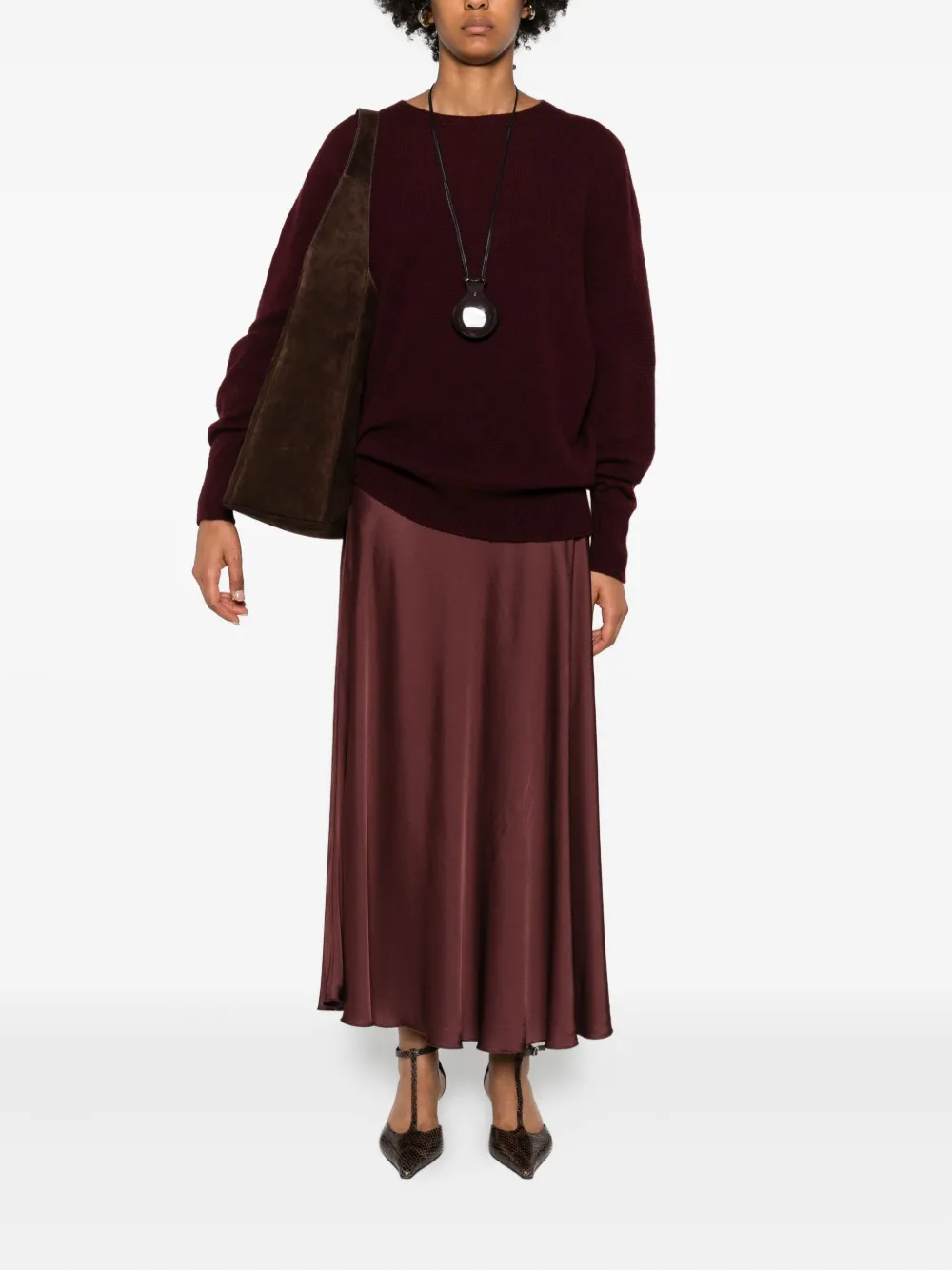 Daniele Fiesoli merino-cashmere-blend crew-neck sweater | Knitted Sweaters | Image 2
