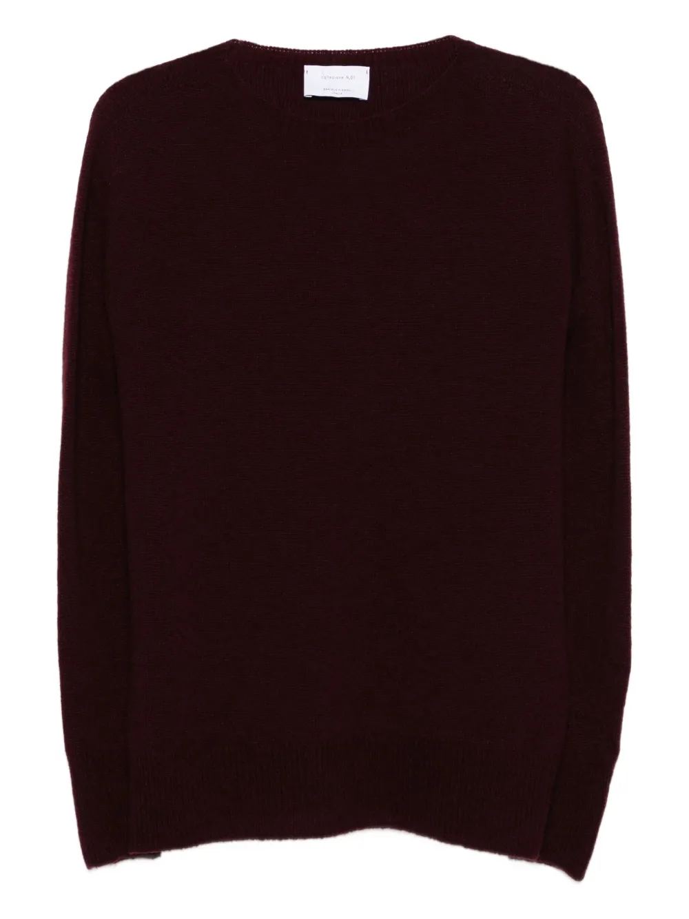 Daniele Fiesoli merino-cashmere-blend crew-neck sweater | Red | Image 1