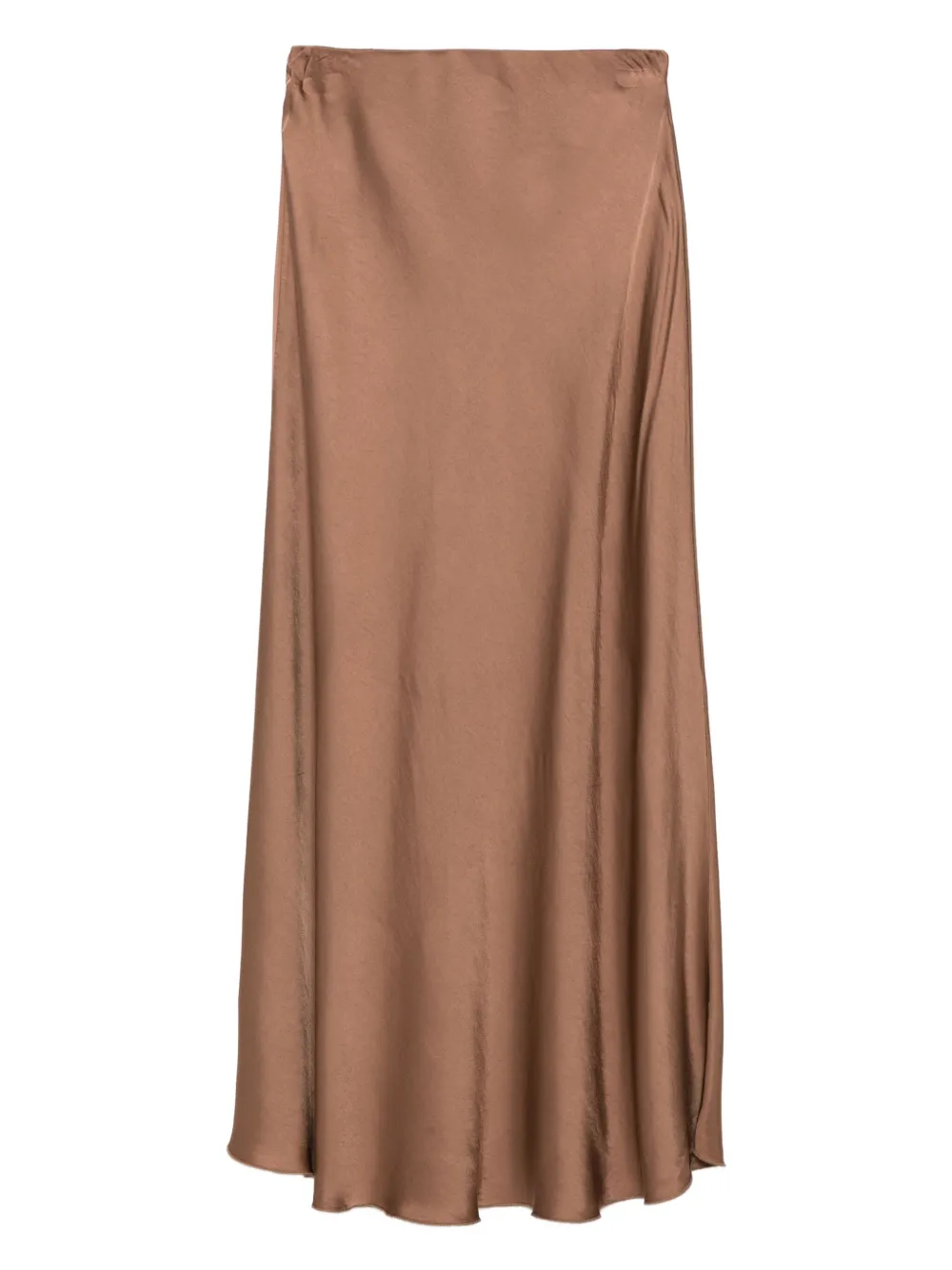 Daniele Fiesoli satin skirt | Brown | Image 1