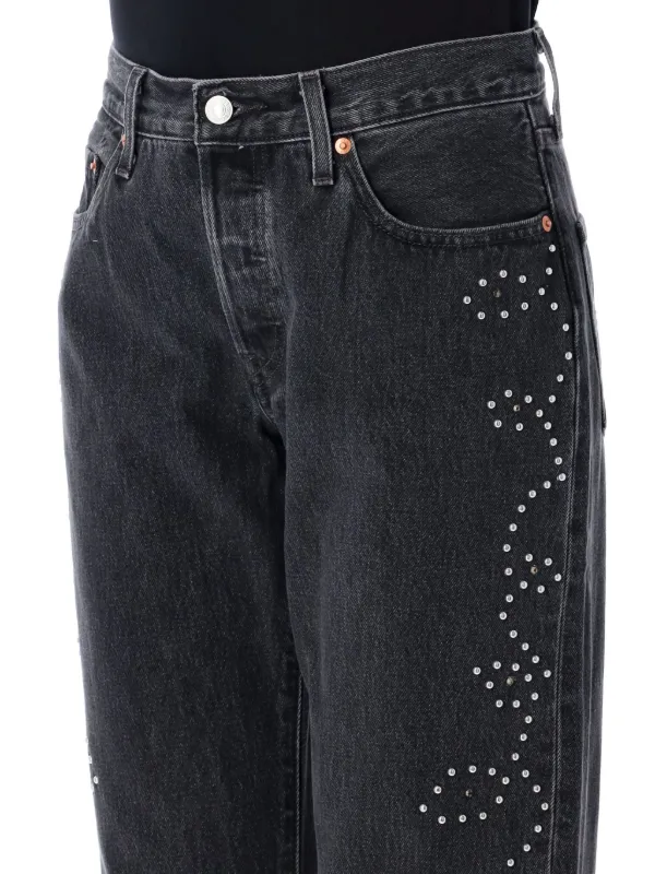 Levi's 90s crystal-embellished Jeans | Black | FARFETCH