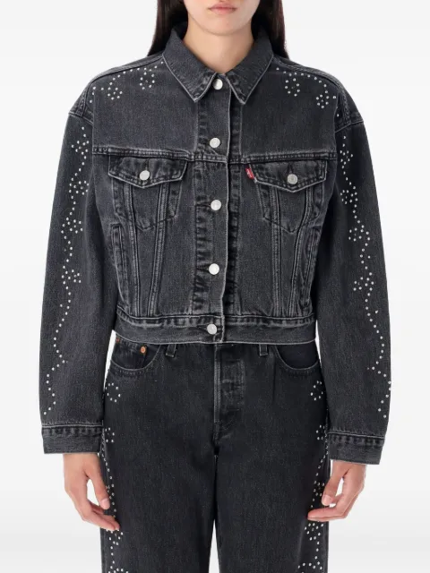 Levi's 90's Trucker Studs embellished denim jacket