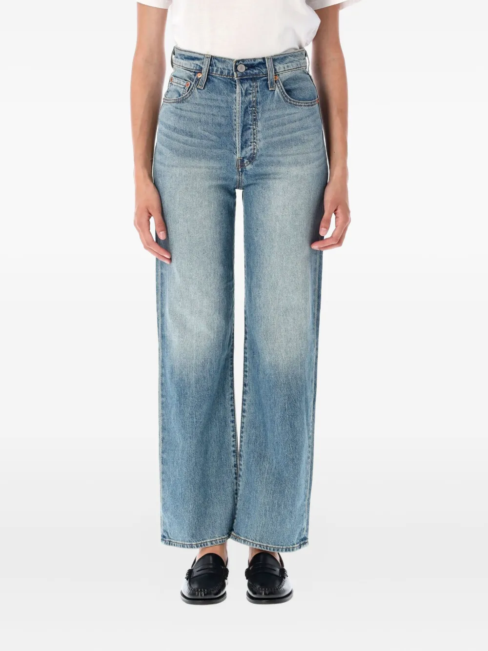 Levi's Ribcage jeans Blauw