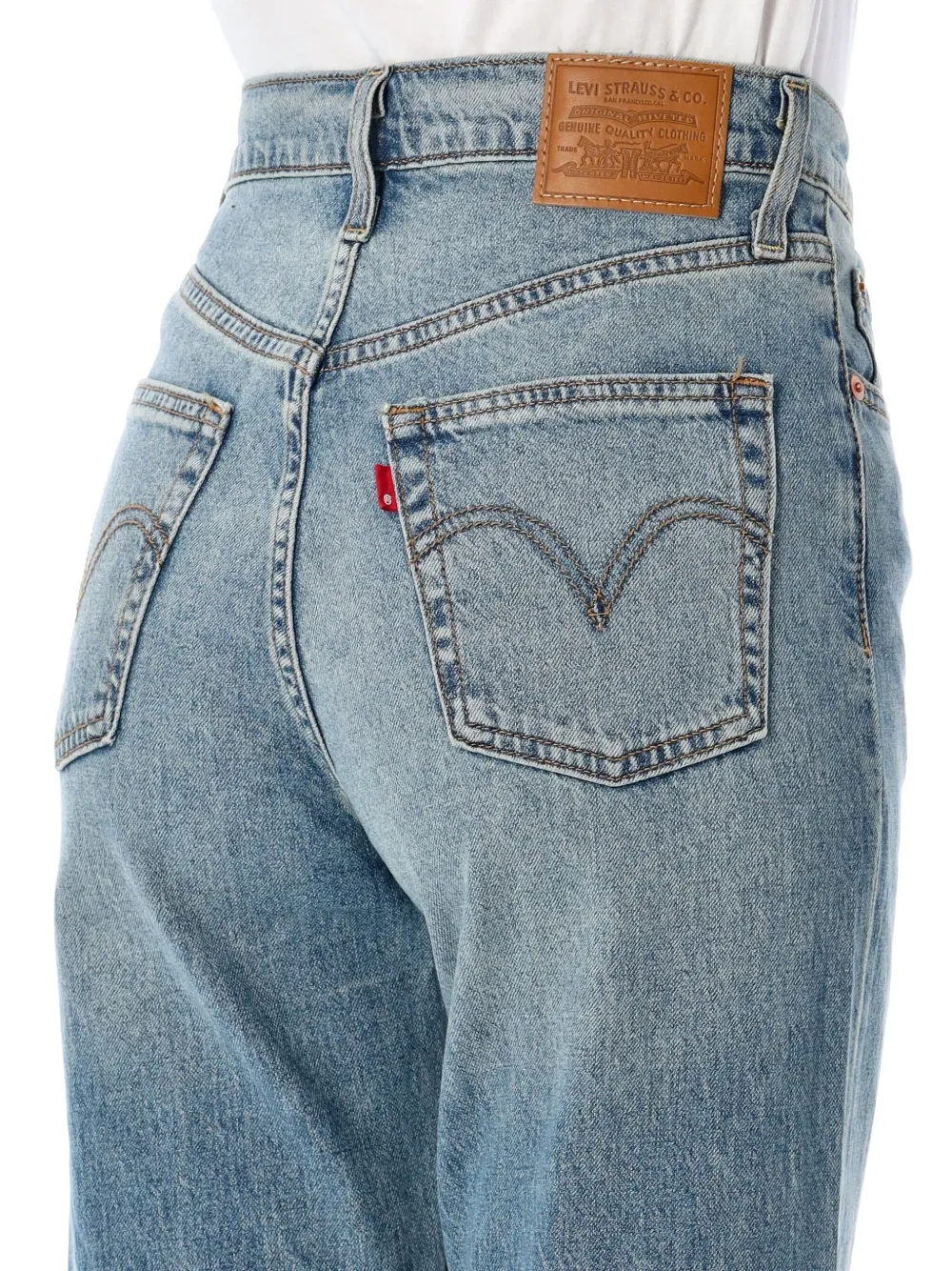 Levi's Ribcage jeans Blauw