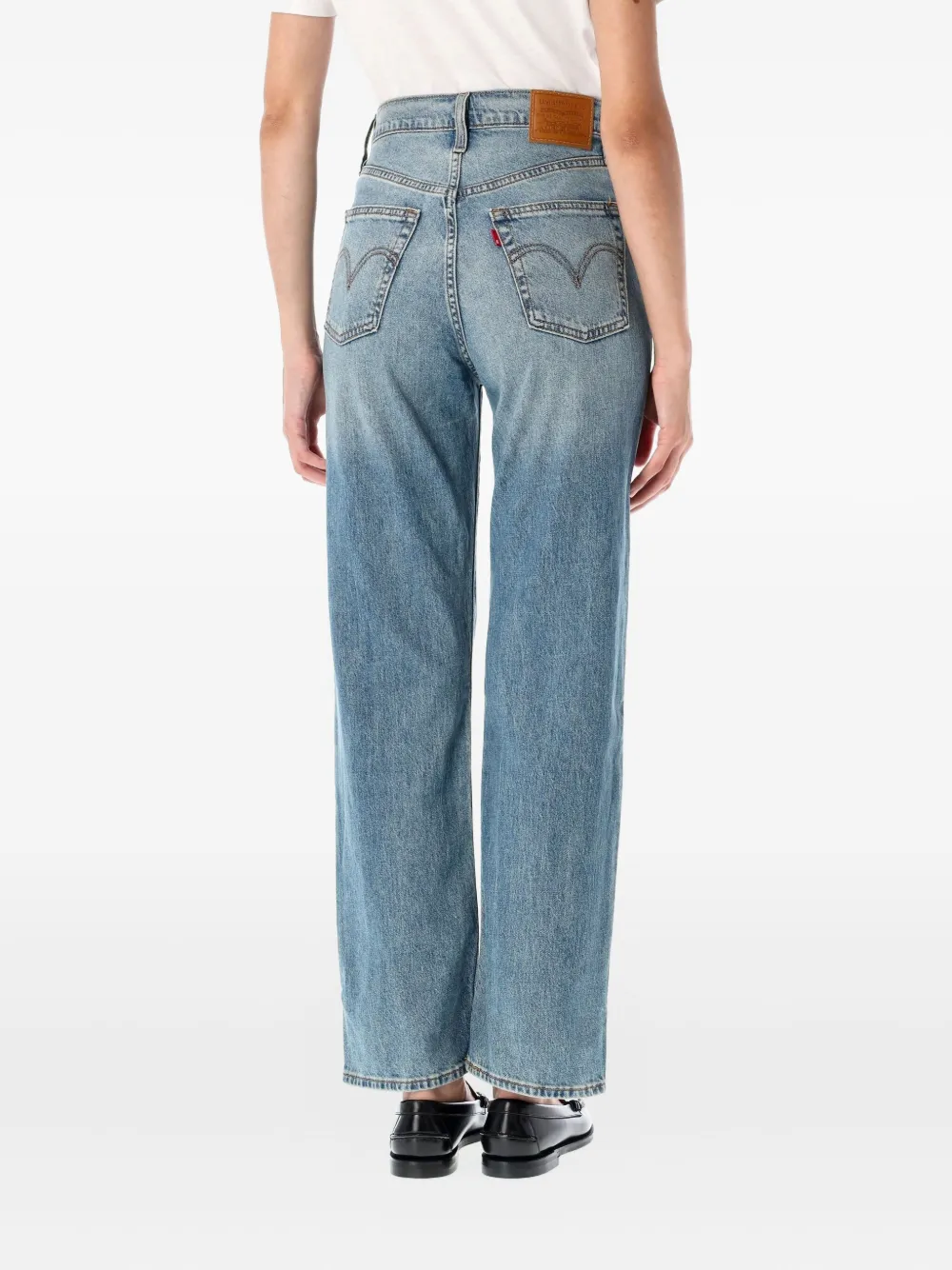 Levi's Ribcage jeans Blauw