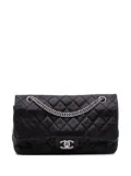 CHANEL Pre-Owned 2008-2009 Medium Classic Washed Lambskin Bijoux Chain Double Flap shoulder bag - Black