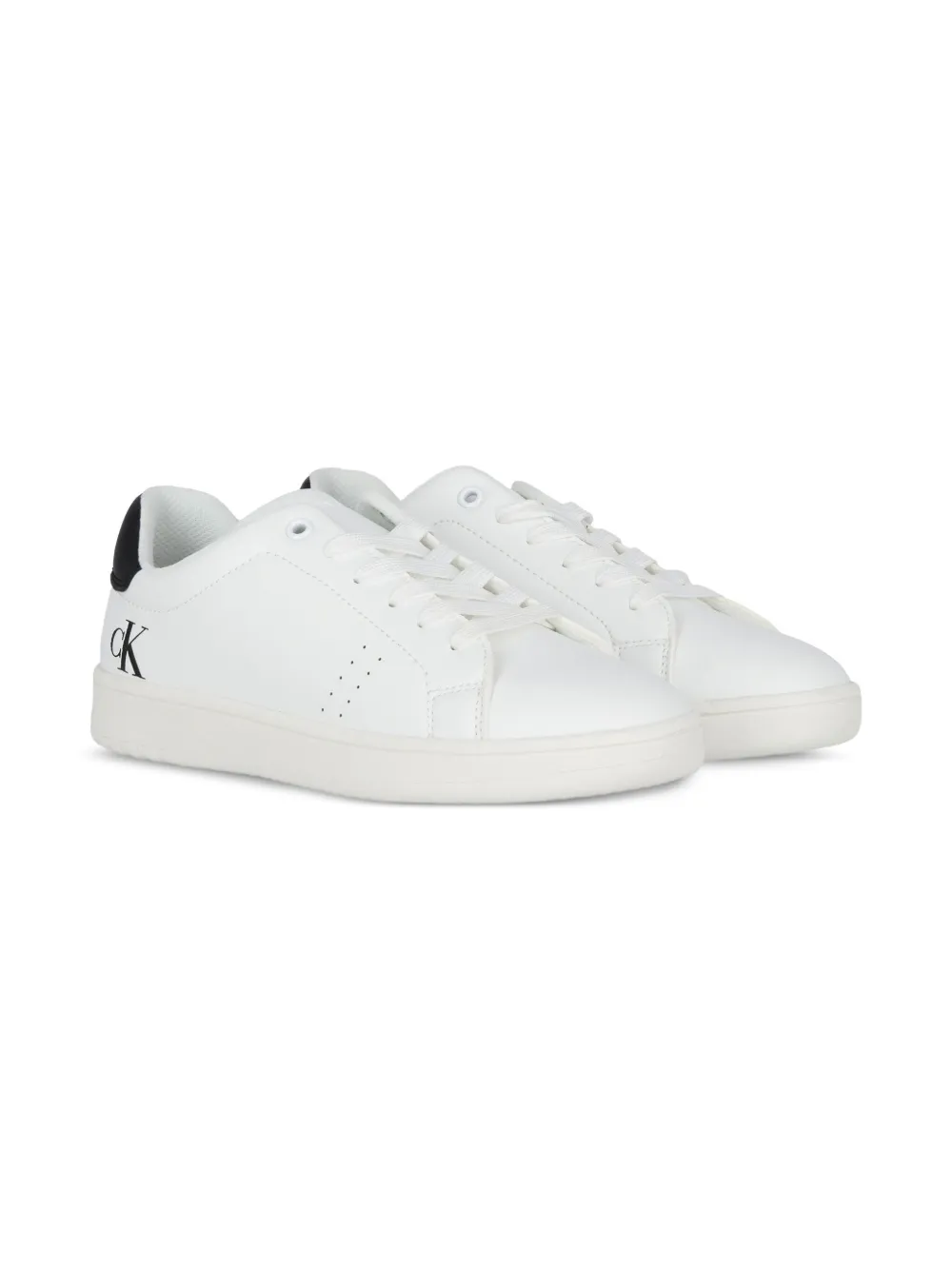 Calvin Klein Kids logo-print sneakers White