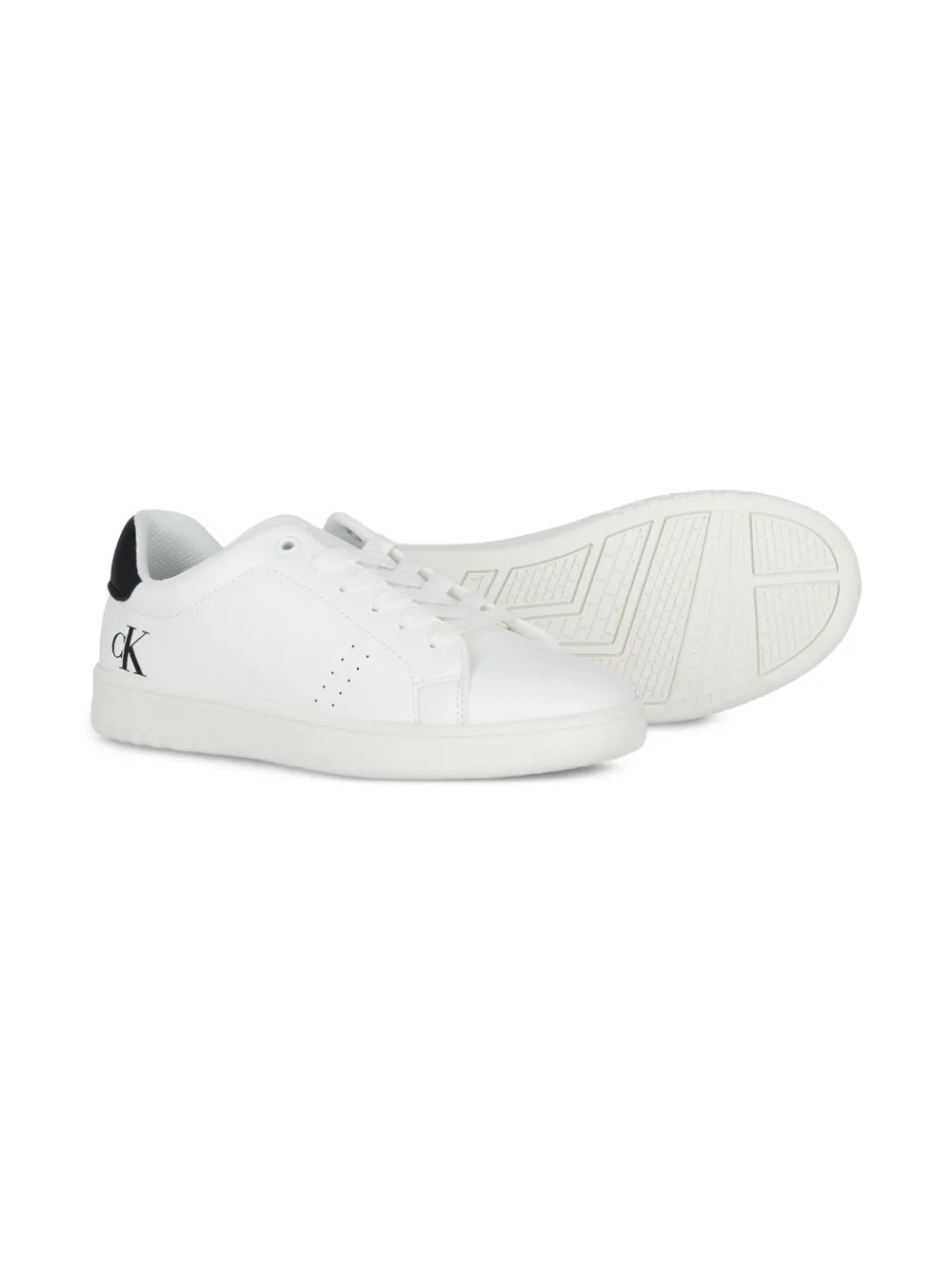 Calvin Klein Kids logo-print sneakers White