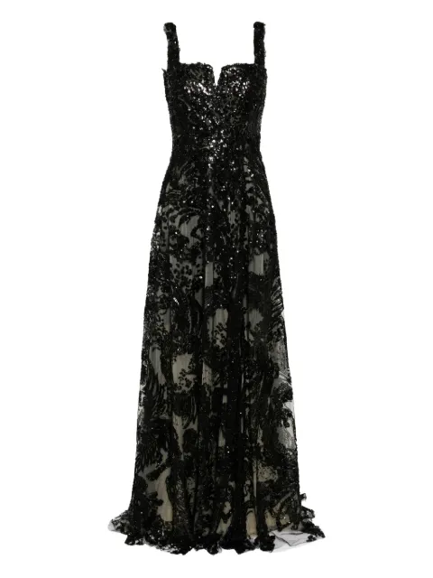 Saiid Kobeisy sequin-embroidered dress