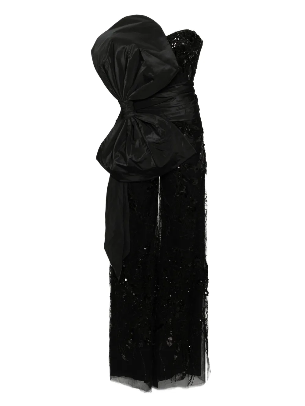 sequin-embroidered jumpsuit